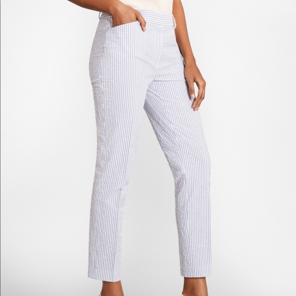 Brooks brothers sear sucker women’s pants